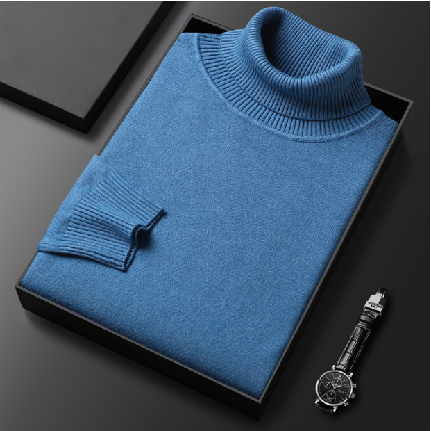 🔥This week's hot sale🔥 Men's Solid Color Premium Cashmere Sweater