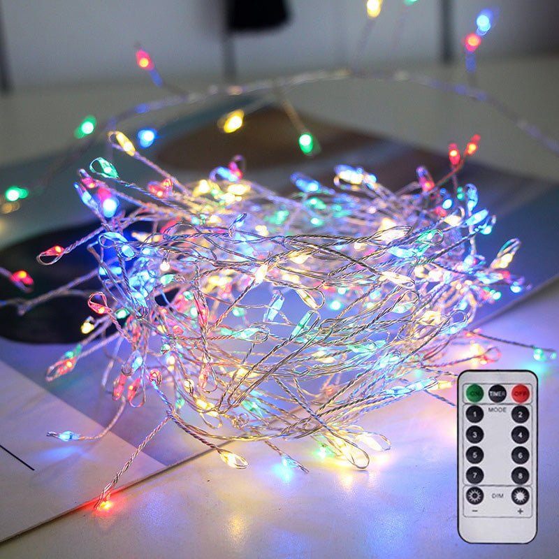 🔥This week's hot sale🔥LED USB Firecracker Flashing Lights with Remote Control
