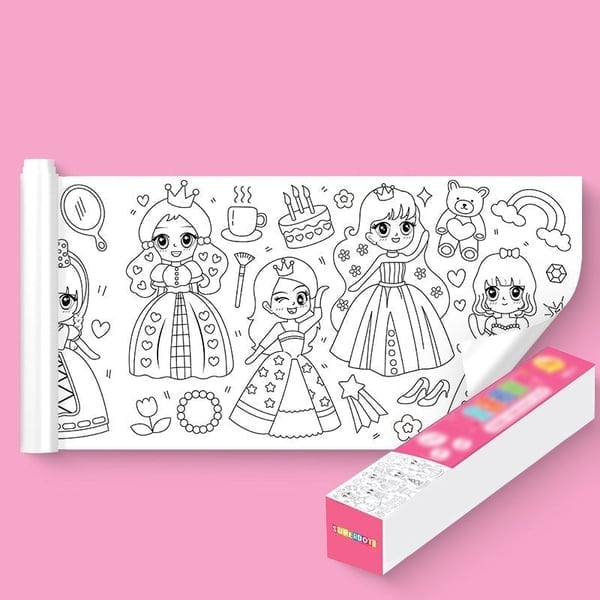 🎨$9.99 Only✨Children's Drawing Scroll Roll - Perfect Kids Gift🎁
