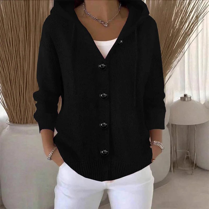 🔥This week's hot sale🔥Women’s Solid Color Long Sleeve Cardigan