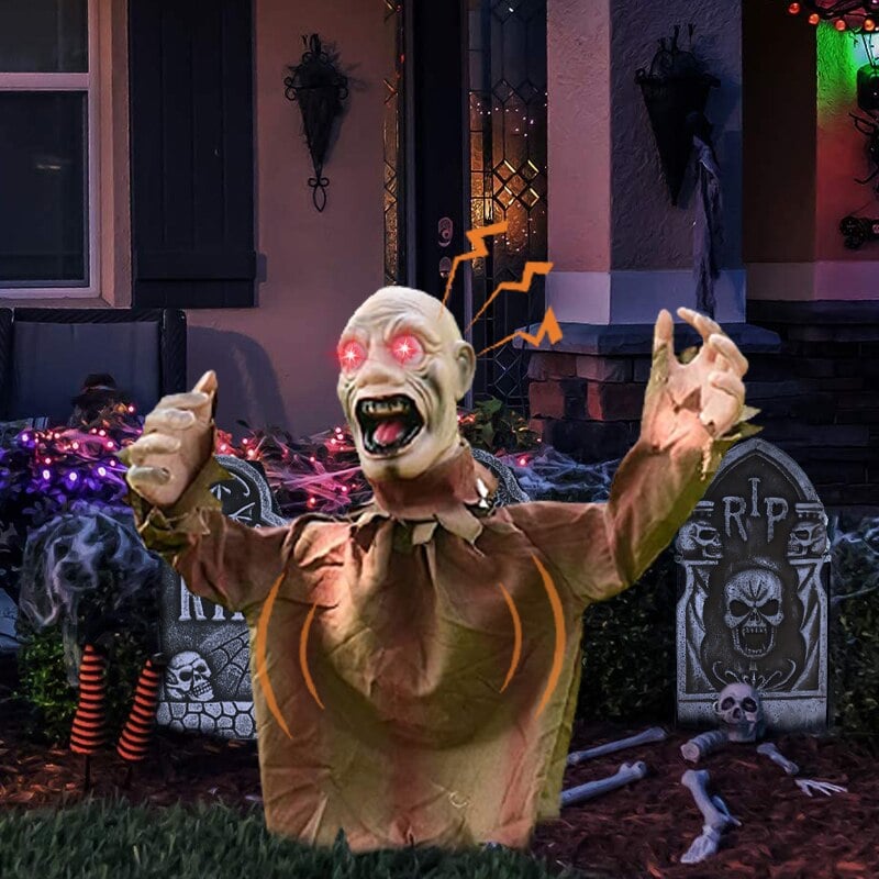 🔥This week's hot sale🔥Halloween swinging ghost voice control decoration