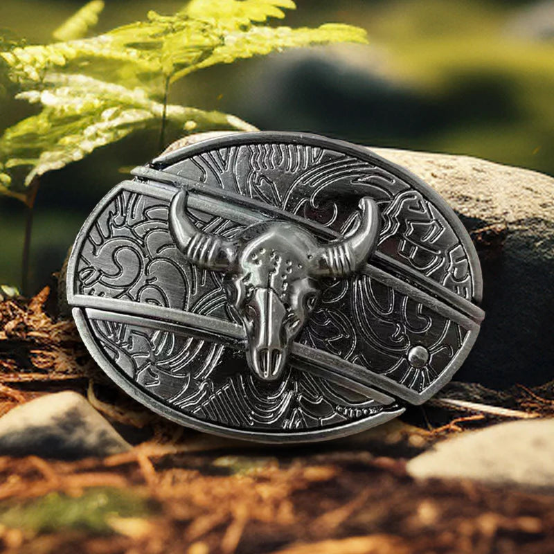 ⚡Flash Sale Ending⚡50% Off Punk Style Leather Belt with Hidden Tool