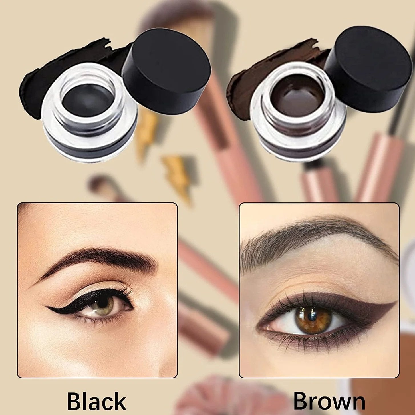 🔥This week's hot sale🔥Silicone Eyeliner Brush