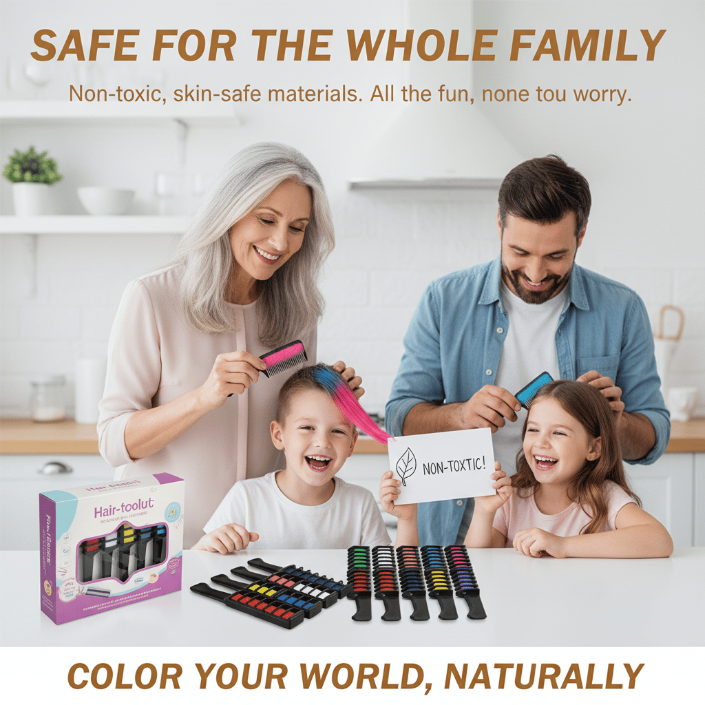 🔥This week's hot sale🔥festive fun hair chalk combs for girls