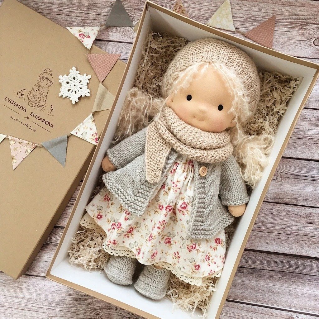 🎁🎁Handmade Waldorf Doll👧The Best Gift for Kids | Buy 2 Free Shipping