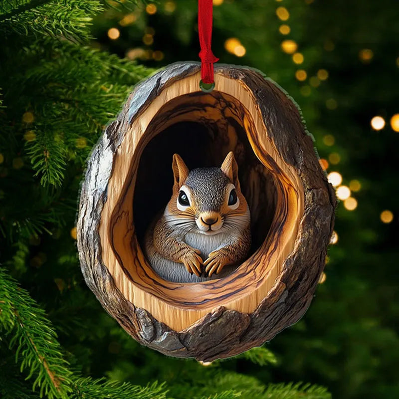 🔥This week's hot sale🔥 forest animal christmas tree decorations