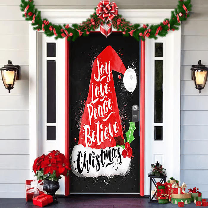 🔥This week's hot sale🔥 Christmas and Halloween front door decoration