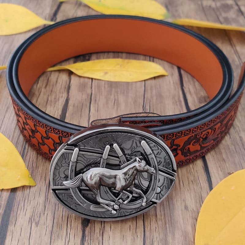 ⚡Flash Sale Ending⚡50% Off Punk Style Leather Belt with Hidden Tool