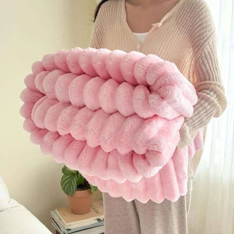 🔥This week's hot sale🔥popular thick rabbit hair nap blankets