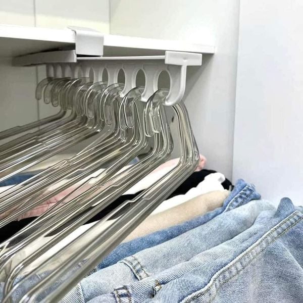 🎁Intelligent Pull-Out Sliding Trouser Rack | Closet Space Saver $24.99