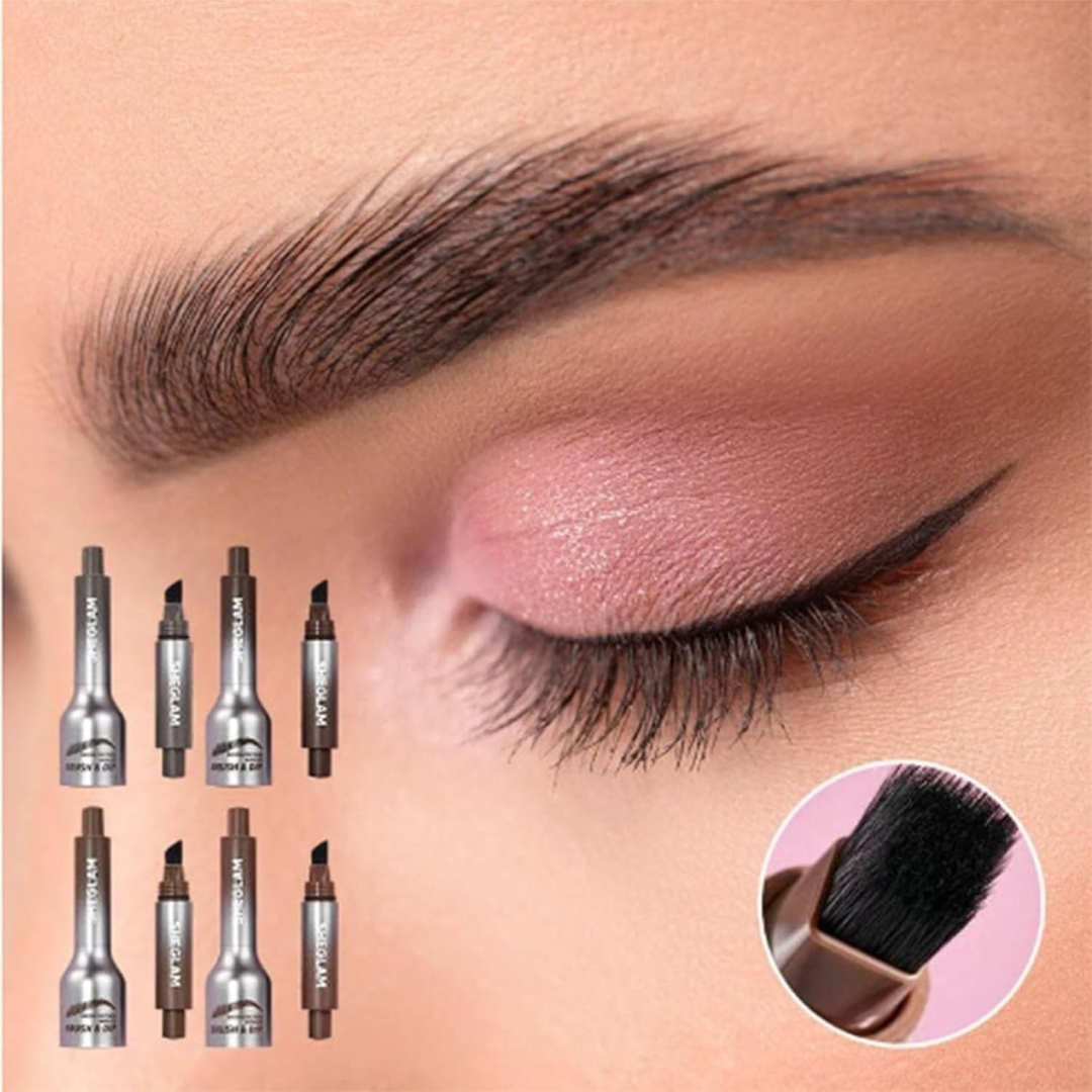 🔥This week's hot sale🔥2 in 1 Plush Water Eyebrow Pencil