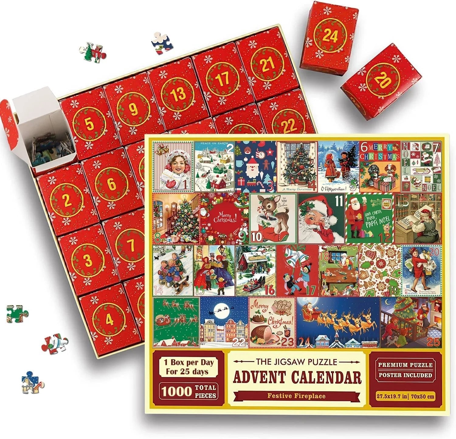 🔥This week's hot sale🔥 Christmas Advent Calendar Puzzle