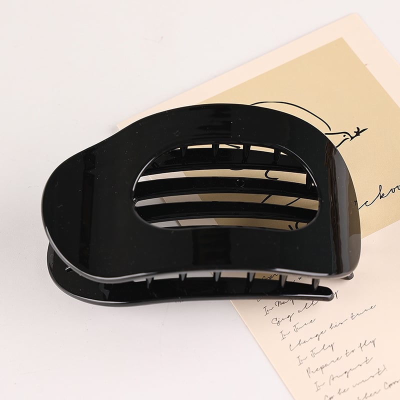 🔥Elegant solid color hair clip🌹 simple hairpin