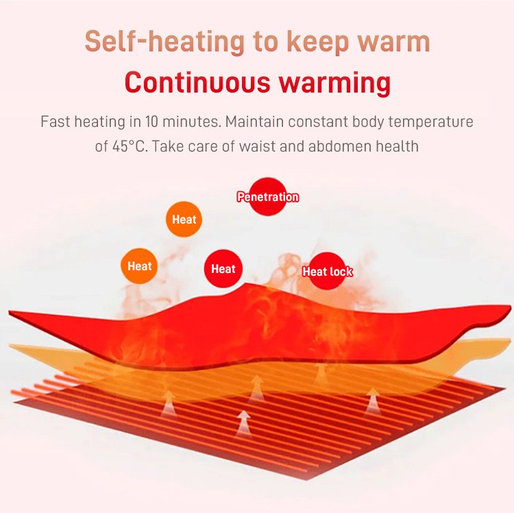 🔥This week's hot sale🔥Heat-retaining and warm double waist support and shaping vest