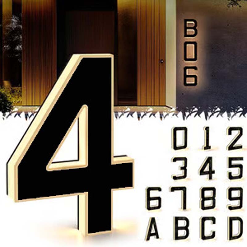 🔥This week's hot sale🔥Powered LED House Numbers