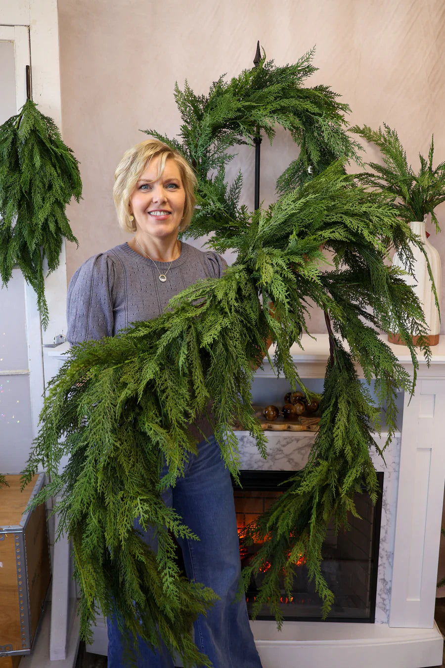 🔥This week's hot sale🔥Deluxe Norfolk Pine Garland
